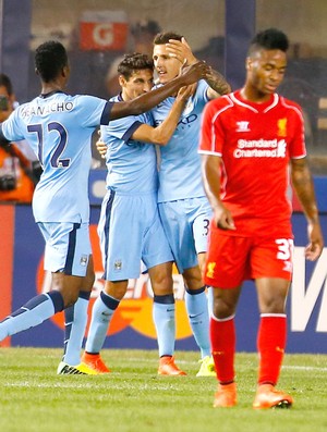 Jovetic Manchester City e Liverpool (Foto: Getty Images)