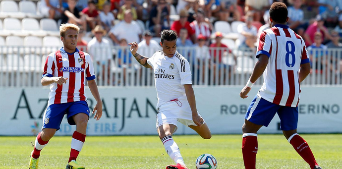 Real Madrid B contra Altético de Madrid B (Foto: Elisa Estrada / Real Madrid)