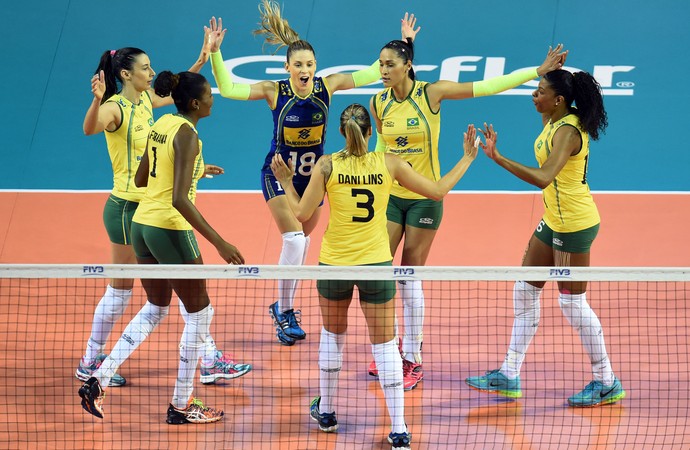 Brasil x Japão final Grand Prix vôlei (Foto: Divulgação/FIBV)