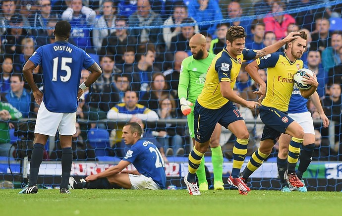 Everton x Arsenal (Foto: Getty Images)