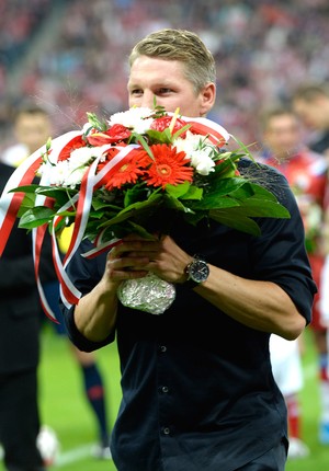 Schweinsteiger Bayern de Munique X Wolfsburg (Foto: Agência AFP)