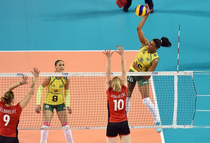 Brasil X Bélgica vôlei (Foto: Divulgação/FIVB)