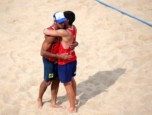 vôlei de praia Pedro Solberg Álvaro Filho Stare Jablonki (Foto: FIVB)