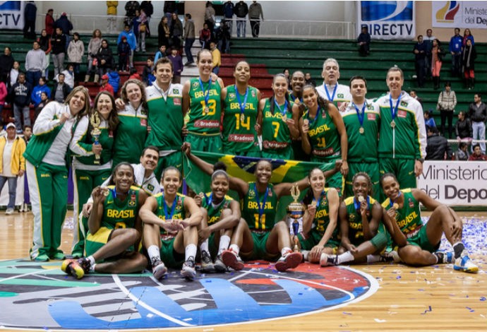 Brasil sul-americano basquete feminino (Foto: Divulgação/Fiba-Américas)