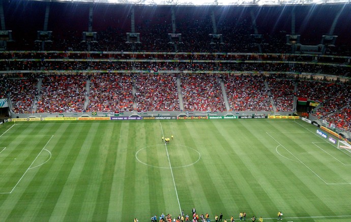 EstádiO mané Garrincha Botafogo e Fluminense (Foto: Gustavo Rotstein)