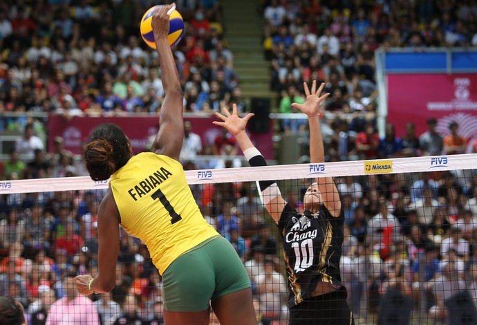 fabiana brasil x tailandia volei (Foto: Divulgação/FIVB)