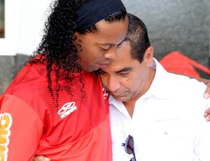 zinho ronaldinho gaucho flamengo treino (Foto: Alexandre Vidal / Flaimagem)