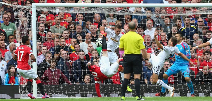 rooney Manchester United x Swansea  (Foto: Getty Images)