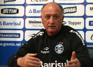 Felipão, técnico do Grêmio (Foto: Diego Guichard)