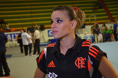 Jade Barbosa foi o destaque da equipe do Flamengo (Foto: Felipe Martins)