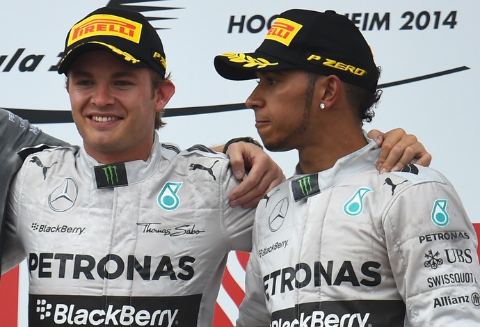 Vantagem de Nico Rosberg sobre o companheiro Lewis Hamilton agora é de 14 pontos (Foto: Getty Images)