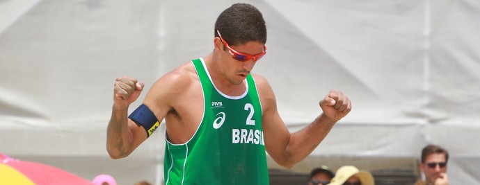 Álvaro Filho, jogador paraibano de vôlei de praia (Foto: Divulgação / FIVB)