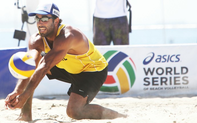 Pedro Solberg, jogador carioca de vôlei de praia (Foto: Divulgação / FIVB)