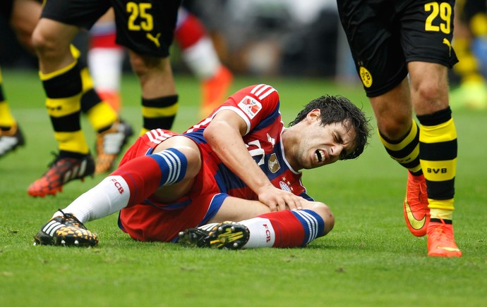 Javi Martinez bayern de munique contusão  (Foto: Agência Reuters)