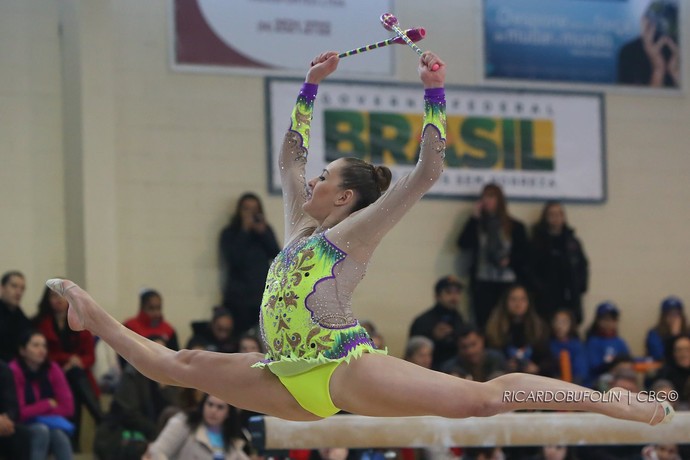 Mayra Siñeriz, ginasta capixaba (Foto: Ricardo Bufolin/CBG)