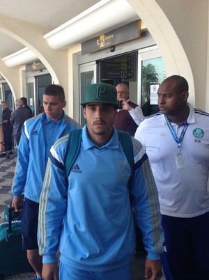 Palmeiras desembarque (Foto: Diogo Venturelli)