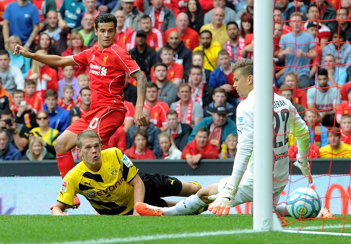 Philippe Coutinho gol Liverpool (Foto: Facebook do Liverpool)