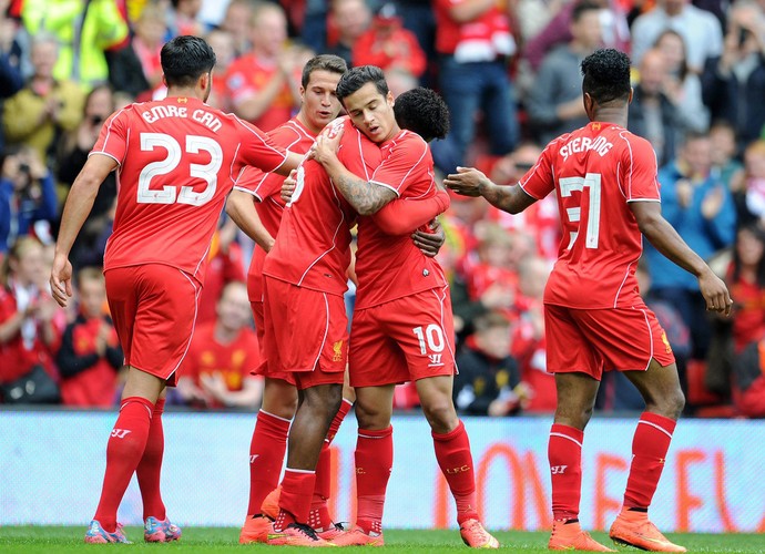 Philippe Coutinho gol Liverpool (Foto: Facebook do Liverpool)