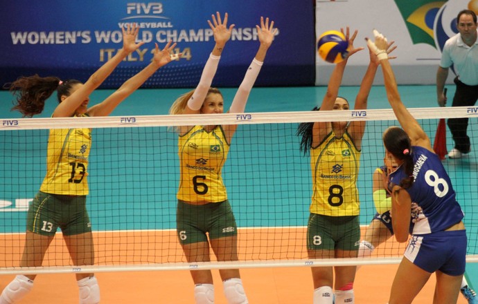 Brasil x Rússia, vôlei (Foto: FIVB)