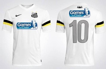 Camisa Santos Gomes da Costa (Foto: Divulgação / Santos FC)