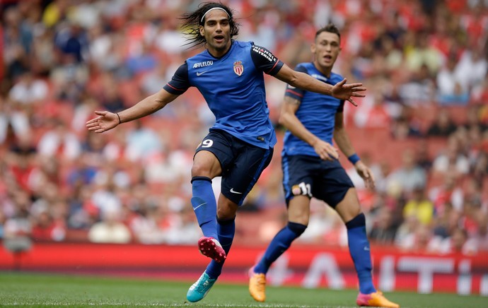 falcao garcia monaco x valencia (Foto: AP)