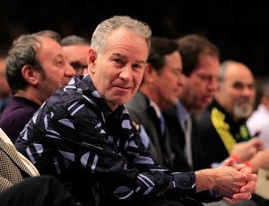 John McEnroe NBA New York Knicks (Foto: Getty Images)