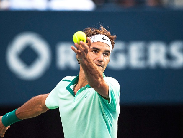 Tênis Federer Toronto (Foto: Agência AP)