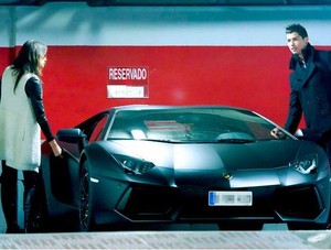 Lamborghini de CR7 (Foto: Splash News)