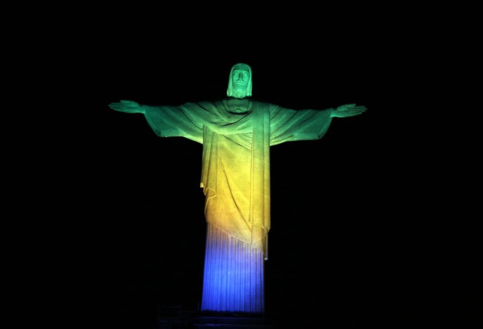 cristo redentor rio 2016 (Foto: André Durão )