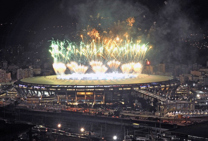 Maracanã festa final Copa do Mundo (Foto: AP)