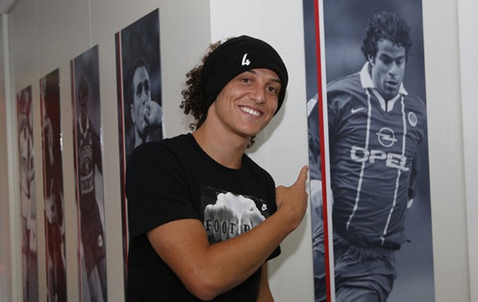 david luiz paris saint germain (Foto: Site Oficial)