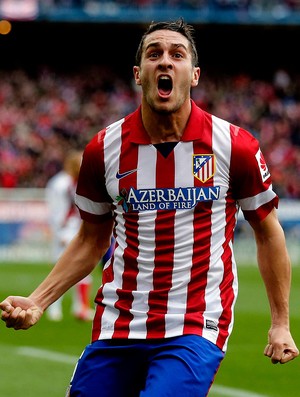 koke atletico de madri gol real madrid (Foto: Agência Reuters)