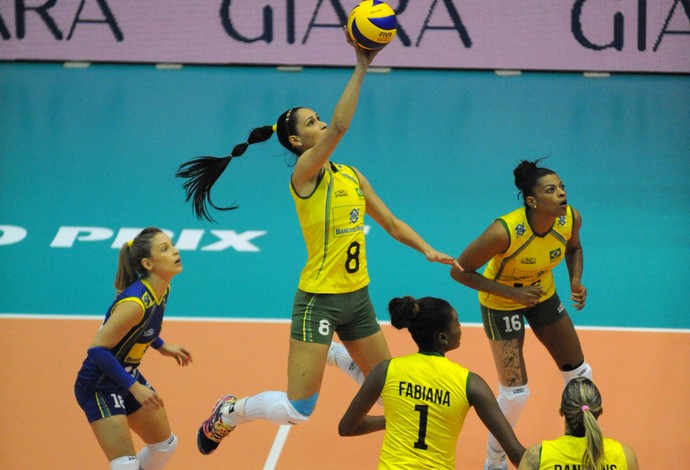 jaqueline volei brasil x republica dominicana (Foto: Divulgação/FIVB)