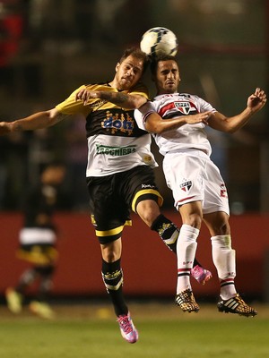 Silvinho Criciúma São Paulo (Foto: Marcos Ribolli/GloboEsporte.com)