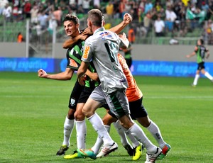 Andrei Girotto América-MG gol ABC (Foto: Assessoria AFC)