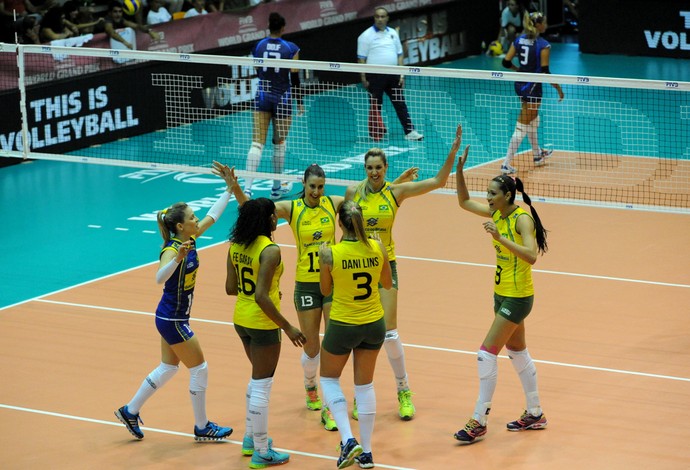 Brasil x Itália Grand Prix Vôlei Feminino (Foto: Divulgação/FIVB)