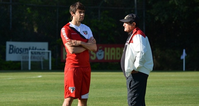 Kaka Muricy Ramalho São Paulo (Foto: Site oficial SPFC)