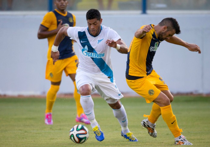 Hulk Zenit AEL Liga dos Campeões (Foto: Reprodução / Site Oficial)