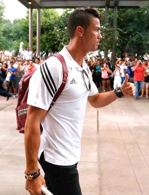 Cristiano Ronaldo no Real Madrid (Foto: Divulgação / Site Oficial do Real Madrid)