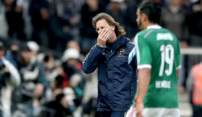 Ricardo Gareca técnico jogo Corinthians x Palmeiras (Foto: Getty Images)