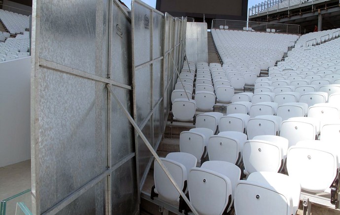 Arena Corinthians visitantes (Foto: Rodrigo Faber)