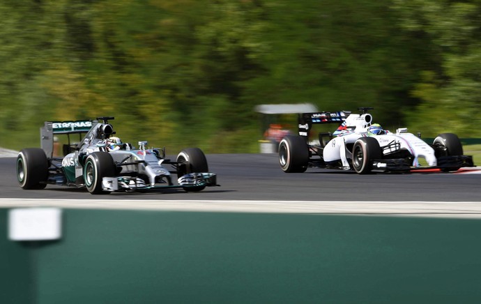 hamilton felipe massa formula 1 hungria (Foto: EFE)