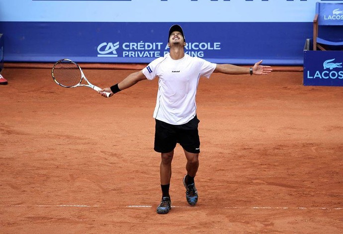 Fabiano de Paula fura quali e disputa, em Gstaad, na Suíça, seu 1º ATP  (Foto: Divulgação)