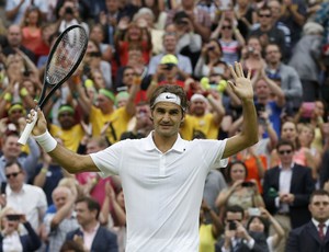 roger federer avança às oitavas de final em wimbledon (Foto: Reuters)