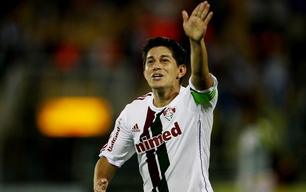 Conca Fluminense gol santos Série A (Foto: Matheus Andrade / Photocamera)