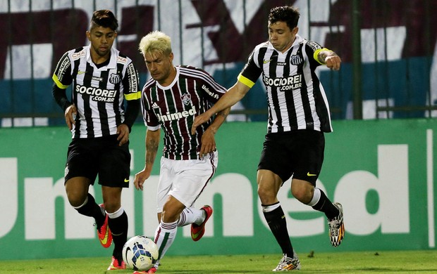  Santos Rafael Sobis Fluminense Série A (Foto: Matheus Andrade / Photocamera)