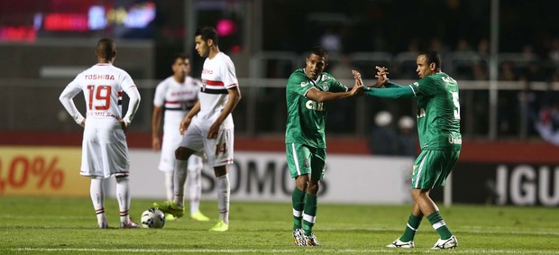 são paulo e Ricardo Conceição Chapecoense Morumbi (Foto: Marcos Ribolli / Globoesporte.com)