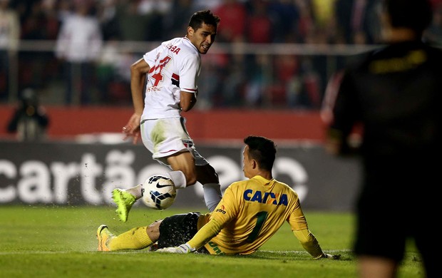 Alan Kardec são paulo e Danilo Chapecoense Morumbi (Foto: Marcos Ribolli / Globoesporte.com)