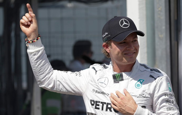 rosberg formula 1 Hockenheim  alemanha (Foto: AP)