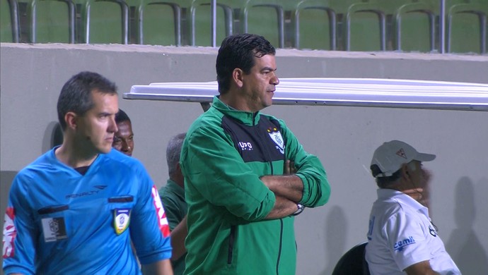 Moacir Júnior técnico América-MG (Foto: Reprodução \Sportv)